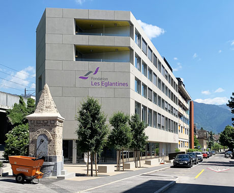 2018 - Nouveau bâtiment de la Fondation Les Eglantines - Vevey