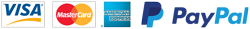 paypal visa mastercard american express